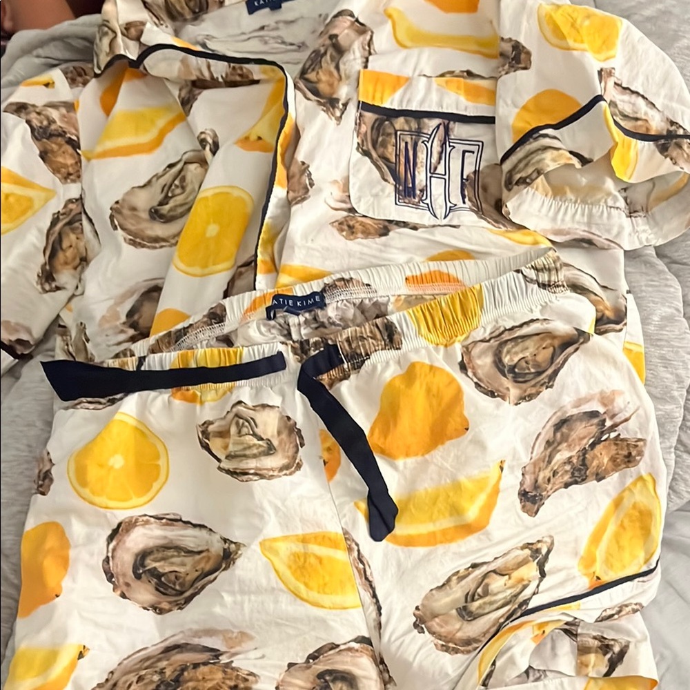 Katie Kime Oyster Pajamas